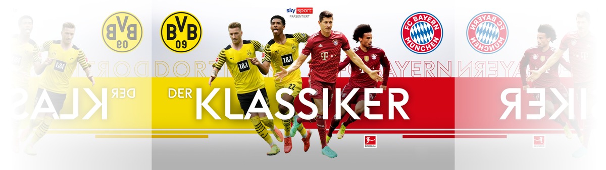 Der Klassiker Borussia Dortmund Gegen Den FC Bayern Im Topspiel Der ...